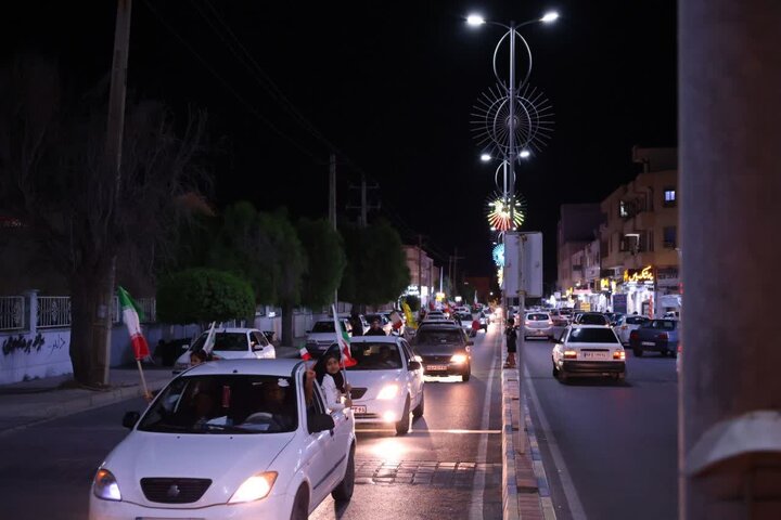 تصاویر/ رژه خودرویی در عالیشهر