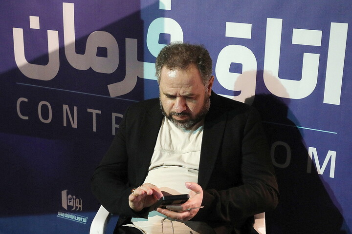 تصاویر/ از اتاق فرمان تا قاب تصویر؛ پشت‌ صحنه پخش زنده برنامه امت مبعوث