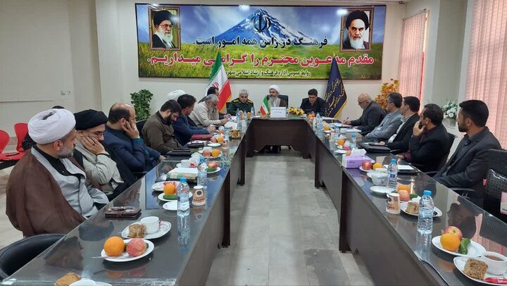 تصاویر/ برگزاری نخستین جلسه شورای فرهنگ عمومی آمل در سال جدید