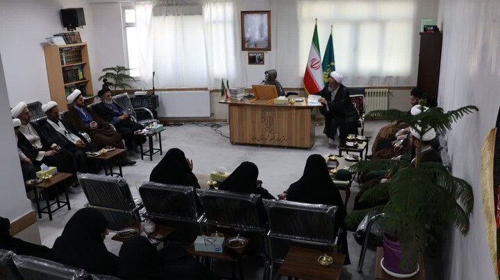 تصاویر / هم‌اندیشی فرماندهان بسیج طلاب شمال آذربایجان شرقی در مرند