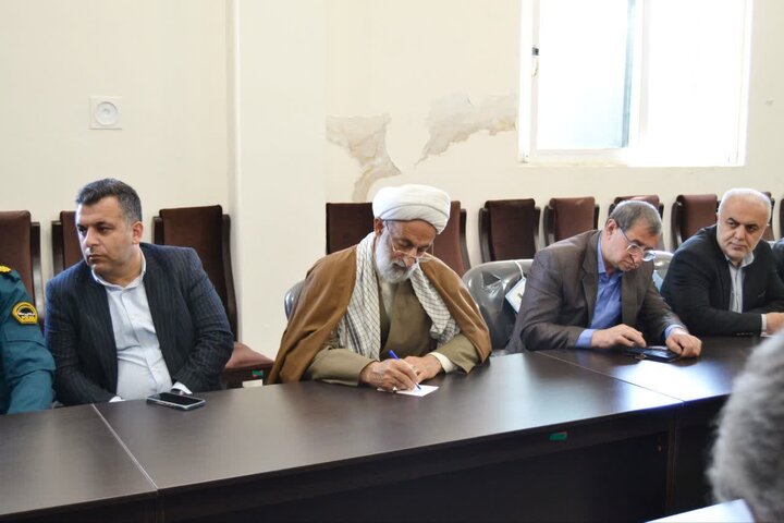 تصاویر/ برگزاری جلسه شورای فرهنگ عمومی شهرستان عباس آباد