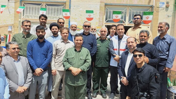 تصاویر| برگزاری رزمایش بزرگ گروه‌های جهادی در روستای بجد همزمان با هفته بسیج سازندگی