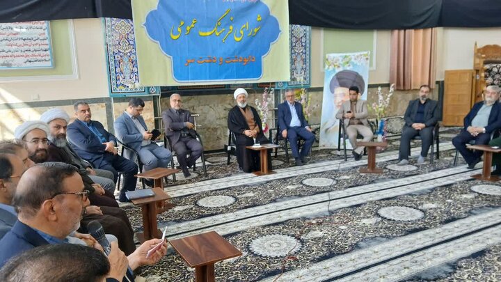 تصاویر/ برگزاری جلسه شواری فرهنگ عمومی در دابودشت و دشت سر