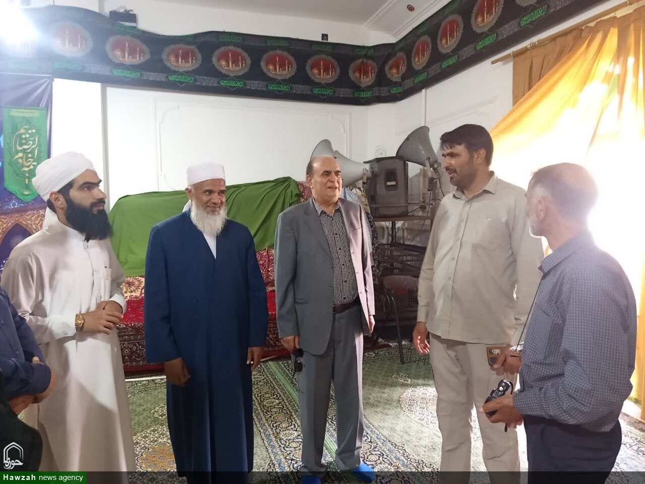رزمایش جهادی طلاب در روستای بجد؛ خدمترسانی فرهنگی با حضور استاندار و فرمانده سپاه + عکس