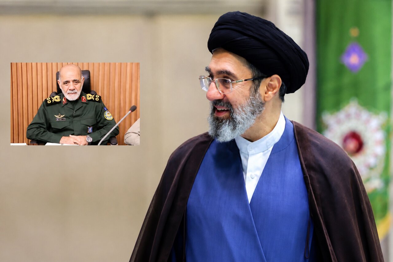 Incontro del comandante del Quartier generale centrale Khatam al-Anbiya con il Comandante Supremo delle Forze Armate