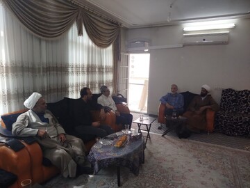 دیدار مسئول نمایندگی ولی فقیه در سپاه کاشان با خانواده شهید مهدی طهماسبی