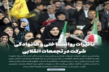 عکس نوشت| تأثیرات روانشناختی و خانوادگی شرکت در تجمعات انقلابی