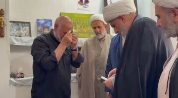 تصاویر/ دیدار نماینده آیت‌الله یعقوبی با خانواده‌های شهدای جنگ تحمیلی سوم در کاشان