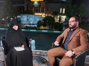 حضور میدانی بانوان طلبه مشاور در اجتماعات شبانه مردم