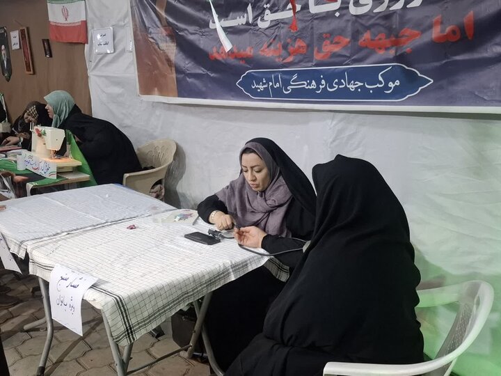 تصاویر/ فعالیت موکب جهادی فرهنگی امام شهید در کاشان