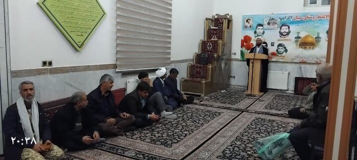 تصاویر/ استمرار فعالیت های تبلیغی اساتید مدرسه علمیه تکاب در مساجد روستایی و شهری