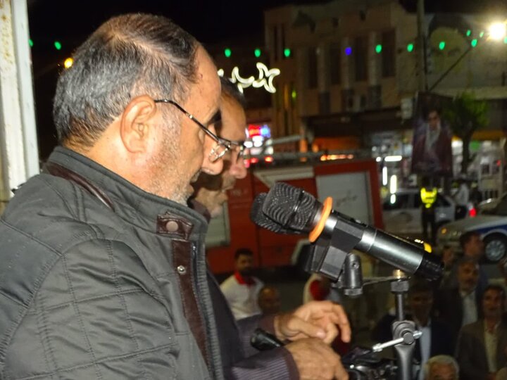 تصاویر/ خونخواهی رهبر شهید؛ فریاد یکپارچه مردم شهرستان چهاربرج در هفتاد و یکمین تجمع شبانه