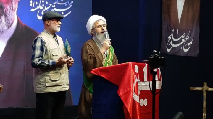 تصاویر/ حماسه آمل با حضور خادمان بازسازی عتبات عالیات