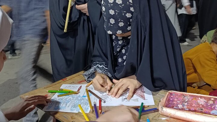 تصاویر/ حماسه آمل با حضور خادمان بازسازی عتبات عالیات
