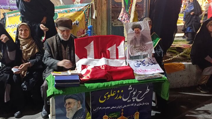 تصاویر/ حماسه آمل با حضور خادمان بازسازی عتبات عالیات