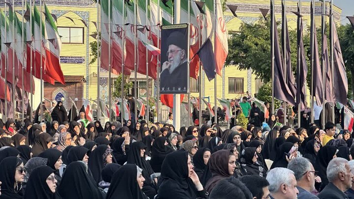 تصاویر/ مراسم دهمین سالگرد شهید مدافع حرم، شهید رضا حاجی زاده در بقعه امامزاده ابراهیم (ع) آمل