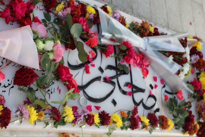 تصاویر/ مراسم دهمین سالگرد شهید مدافع حرم، شهید رضا حاجی زاده در بقعه امامزاده ابراهیم (ع) آمل