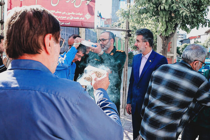 تصاویر/ اعزام اعضای قرارگاه عملیات جهادی «برکت انقلاب» نکا به مناطق آسیب دیده تهران