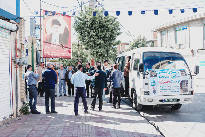 تصاویر/ اعزام اعضای قرارگاه عملیات جهادی «برکت انقلاب» نکا به مناطق آسیب دیده تهران