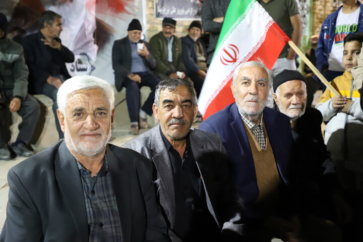 تصاویر/اجتماع پرشور میدان داران در توپ آغاج