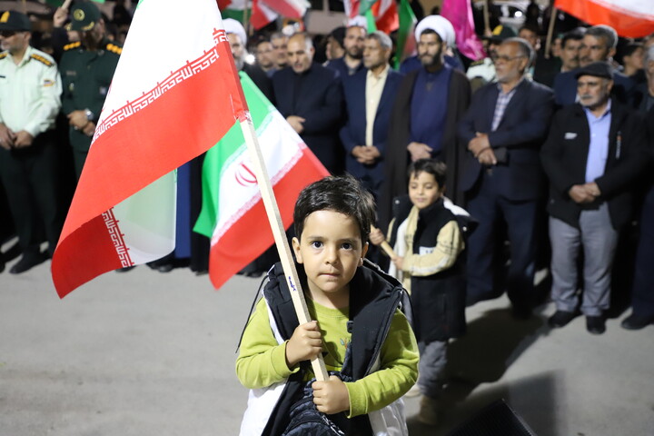 تصاویر/اجتماع پرشور میدان داران در توپ آغاج