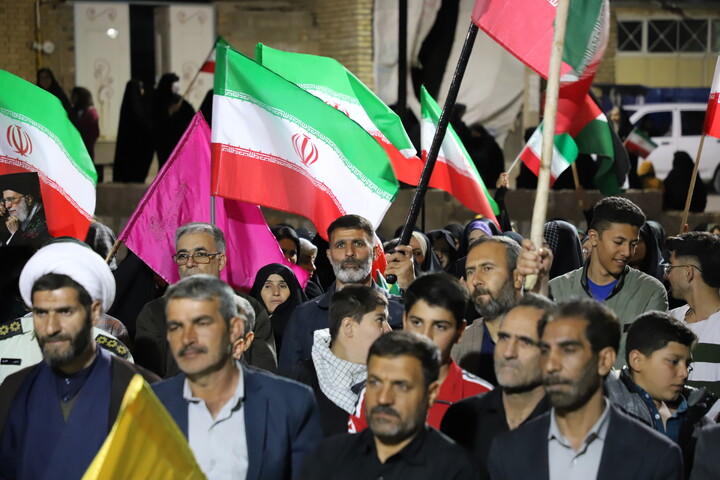 تصاویر/اجتماع پرشور میدان داران در توپ آغاج