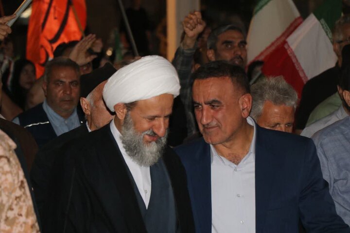 تصاویر/ هفتاد و سومین اجتماع شبانه مردمی در قرچک