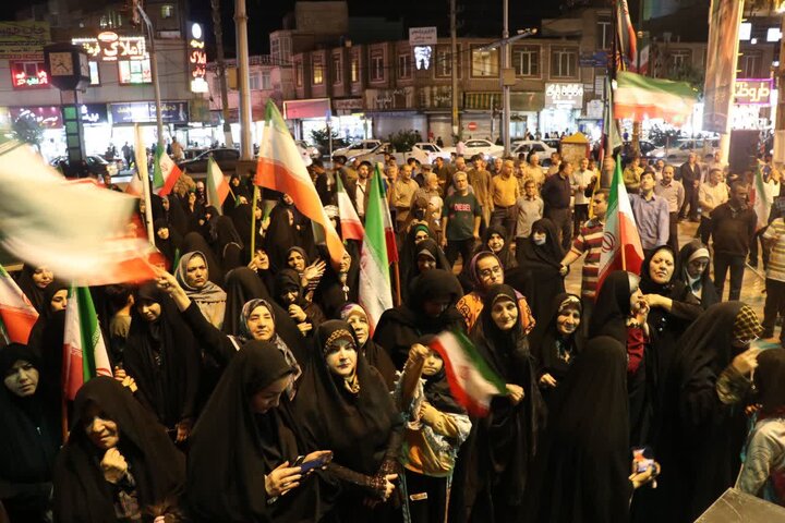 تصاویر/ هفتاد و سومین اجتماع شبانه مردمی در قرچک