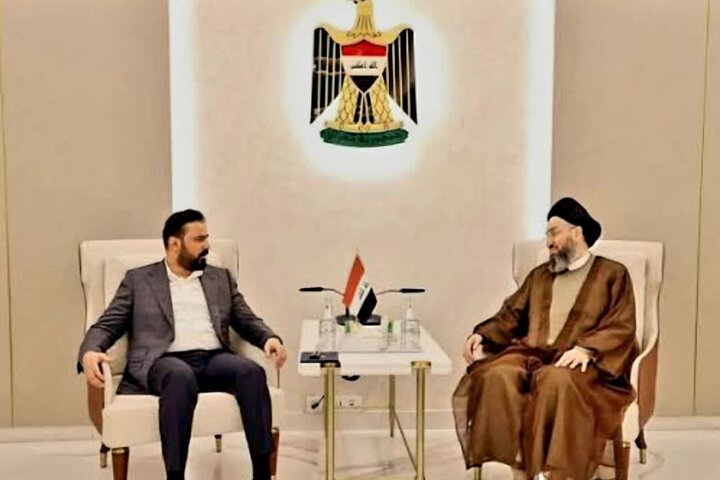 سید عمار حکیم کی نامزد وزیراعظم عراق سے ملاقات / نئی حکومت کی تشکیل اور ملکی صورتحال پر تبادلۂ خیال