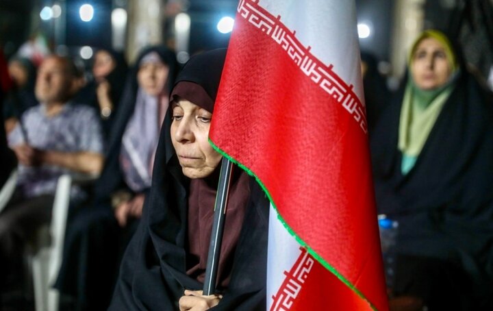 تصاویر/ اجتماع حمایت از وطن در منطقه ۱۲