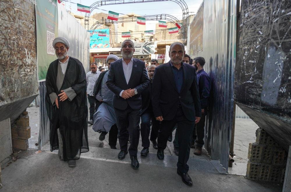 العتبة العلوية تطلق حملة إغاثية في إيران.. الأمين العام للعتبة يترأس الوفد