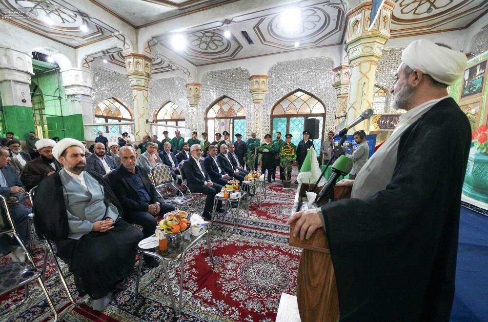 العتبة العلوية تعلن التكفّل بإعادة تذهيب ضريح السيد محمد بن الإمام موسى الكاظم (عليهما السلام) في مدينة دزفول الإيرانية