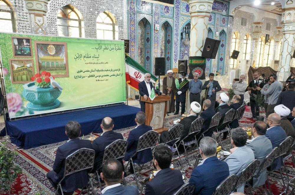 العتبة العلوية تعلن التكفّل بإعادة تذهيب ضريح السيد محمد بن الإمام موسى الكاظم (عليهما السلام) في مدينة دزفول الإيرانية