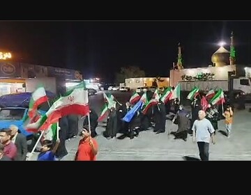فیلم| موج هفتاد و دوم حضور در خیابان مردم روستای صیدآباد دامغان