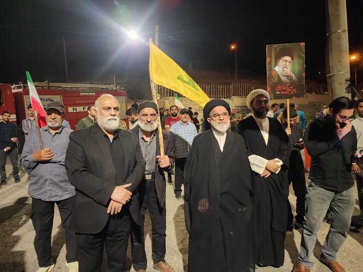 تصاویر/ هفتاد و دومین شکوه میدان داری دفاع از وطن در نطنز