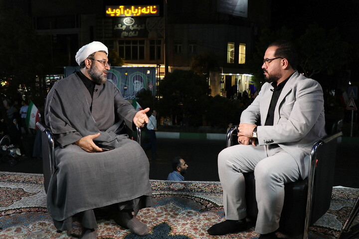 تصاویر/ مهمانان برنامه زنده «اُمت مبعوث