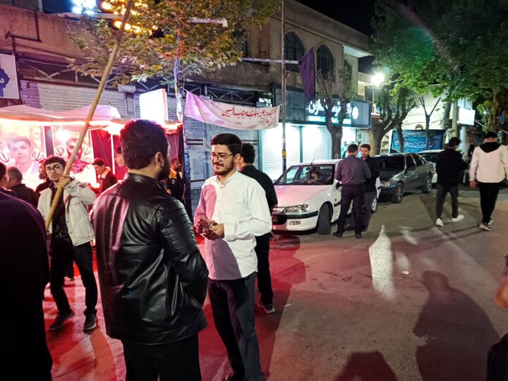 تصاویر/ استمرار فعالیت های موکب مردمی مدرسه علمیه نقده