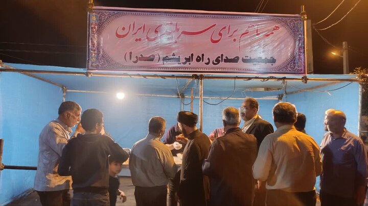 تصاویر/ گوشه‌هایی از تجمع خیابانی «شب‌های اقتدار» توسط مردم گرمسار