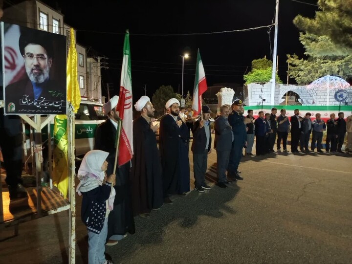 تصاویر/ هفتاد و دومین شب متوالی؛ فریاد خونخواهی رهبر شهید مردم خداآفرین