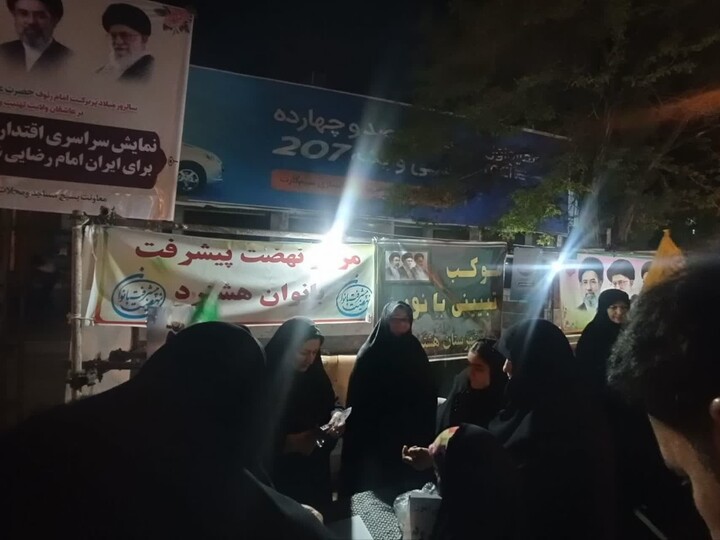 تصاویر/ هفتاد و دومین شب متوالی؛ فریاد خونخواهی رهبر شهید مردم هشترود