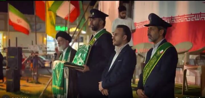 فیلم | از بندرعباس تا بندرلنگه؛ موج عشق به کریمه(س) در سواحل خلیج فارس