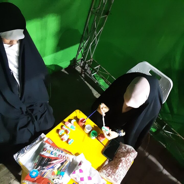 تصاویر/ خدمت رسانی گروه تبلیغی جهادی خواهران مسجد جامع احباب الحسین(ع) اصفهانک تهران
