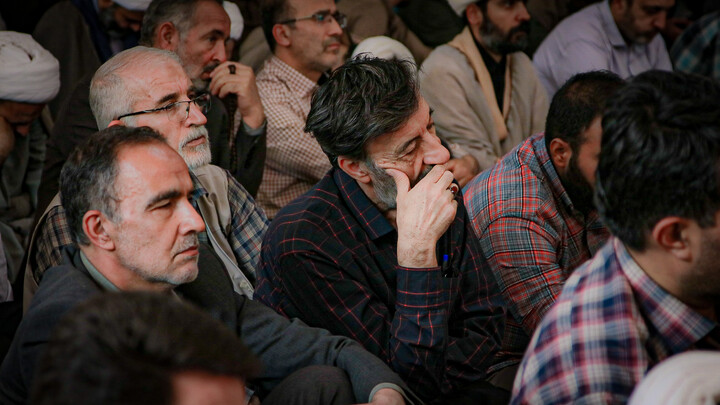 تصاویر/گردهمایی فعالان فرهنگی حماسه حضور در مدرسه علمیه آیت‌الله آخوند همدان برگزار شد