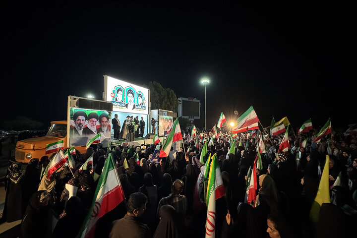 حضور سفیران کریمه در اجتماعات باشکوه ضداستکباری شهرستان‌های هرمزگان
