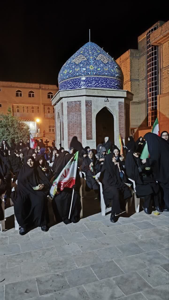 مدرسه علمیه الغدیر میزبان راهپیمایان نراقی