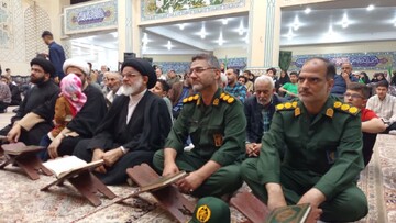تصاویر/ محفل انس با قرآن با حضور گروه بین‌المللی «بینه»استان اصفهان درنطنز