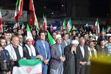 تصاویر/ استمرار تجمعات مردمی در شهرستان شوط