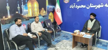 تصاویر / دیدارهای جداگانه امام جمعه محمودآباد با گروه فرهنگی موکب اخت الرضا {ع} و اعضای جمعیت هلال احمر