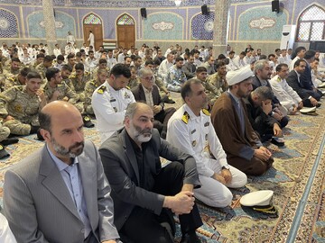 تصاویر/  مراسم چهلم سپهبد شهید سید عبدالرحیم موسوی در نیروی دریایی امام خمینی (ره) نوشهر