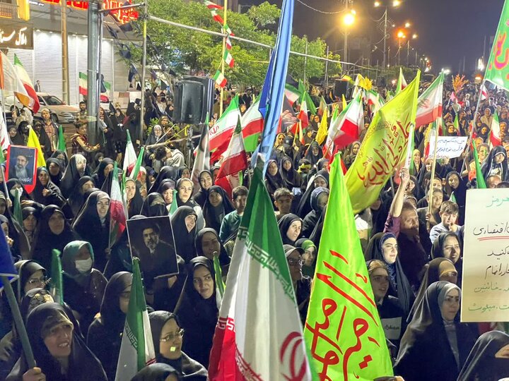 تصاویر/ موج هفتادوسوم اجتماع حامیان وطن در ملارد